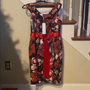 Women’s knee length floral dress